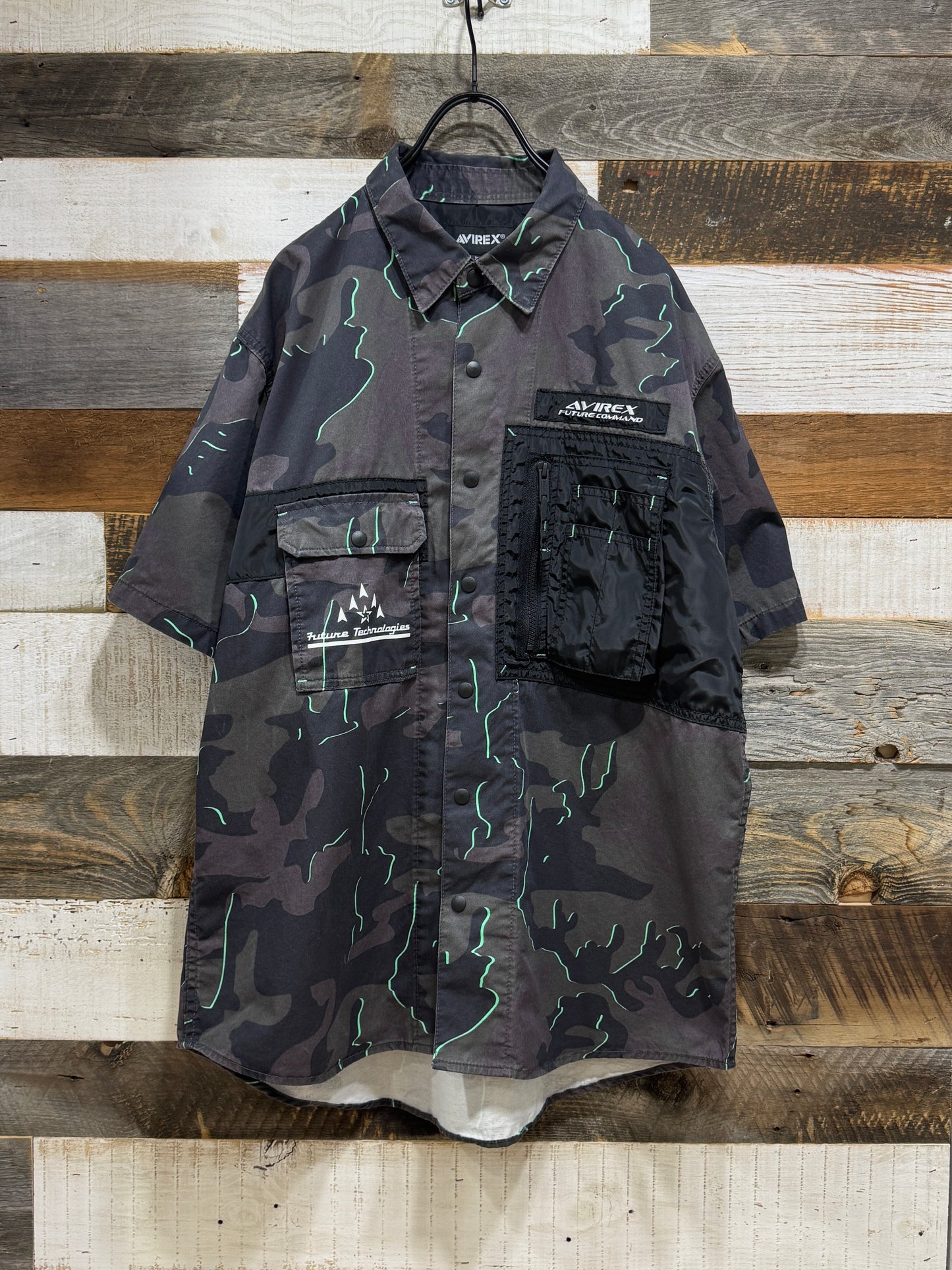 Avirex Camo Combination Shirt