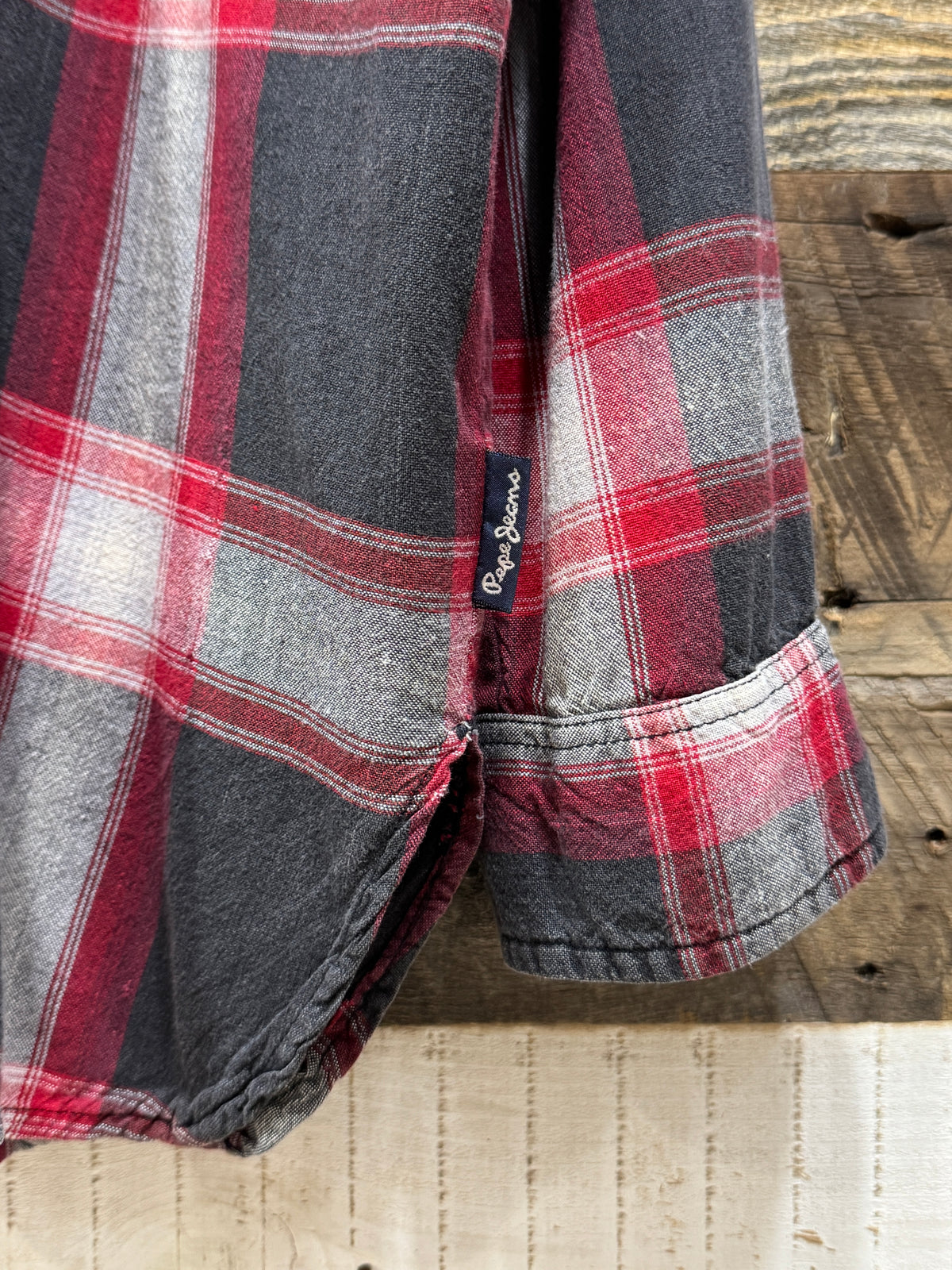 Old Pepe Jeans Plaid Shirt