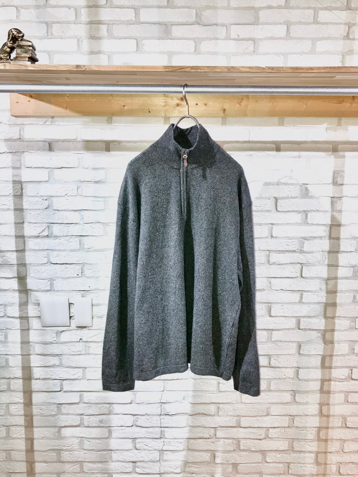 Old Half Zip Cashmere Knit
