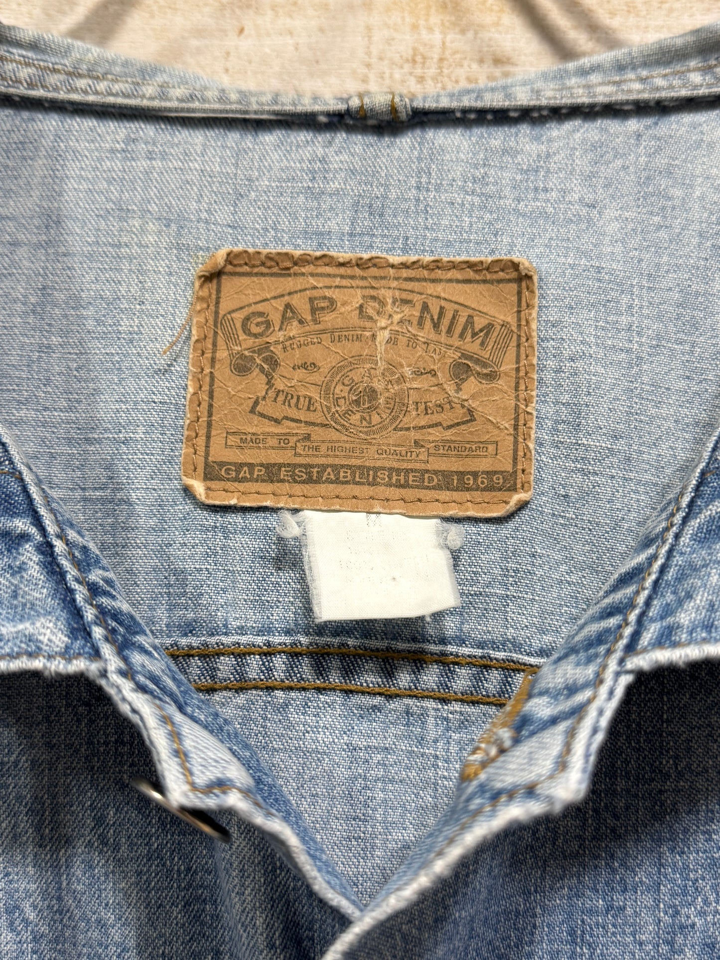 Old GAP Hooded Denim Jacket