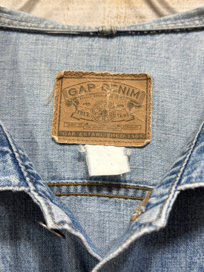 Old GAP Hooded Denim Jacket