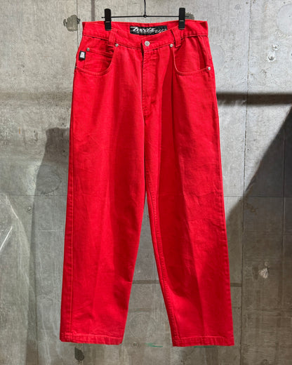 00s Vintage Hedz-Up Color Denim Pants