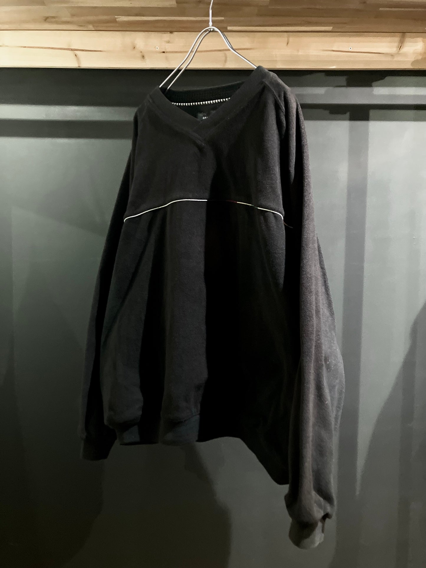 "GREG NORMAN" 00s Design Fleece Pollover Tops