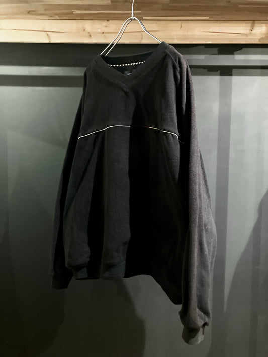 "GREG NORMAN" 00s Design Fleece Pollover Tops