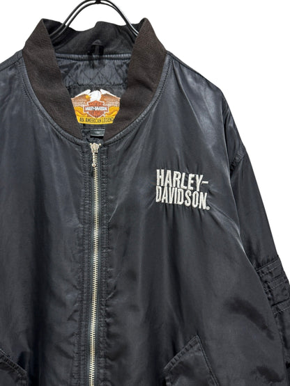 Old Harley Davidson Bomber Jacket