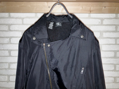 "DNKY" Old Nylon Double Riders JKT