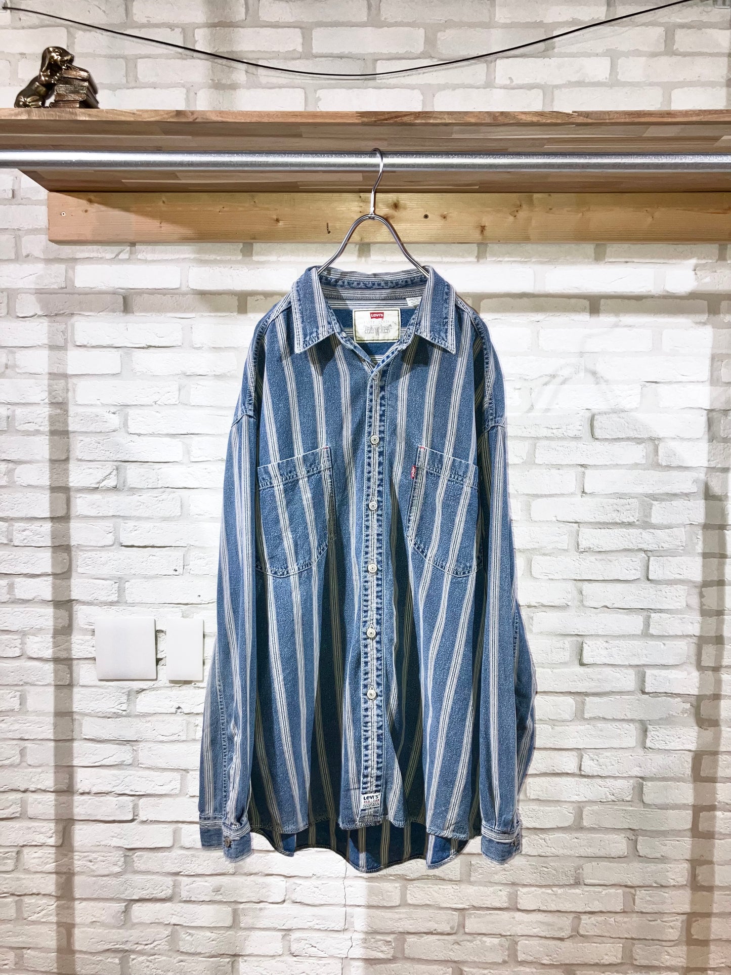 "Levi's" Old Stripe Denim Shirt
