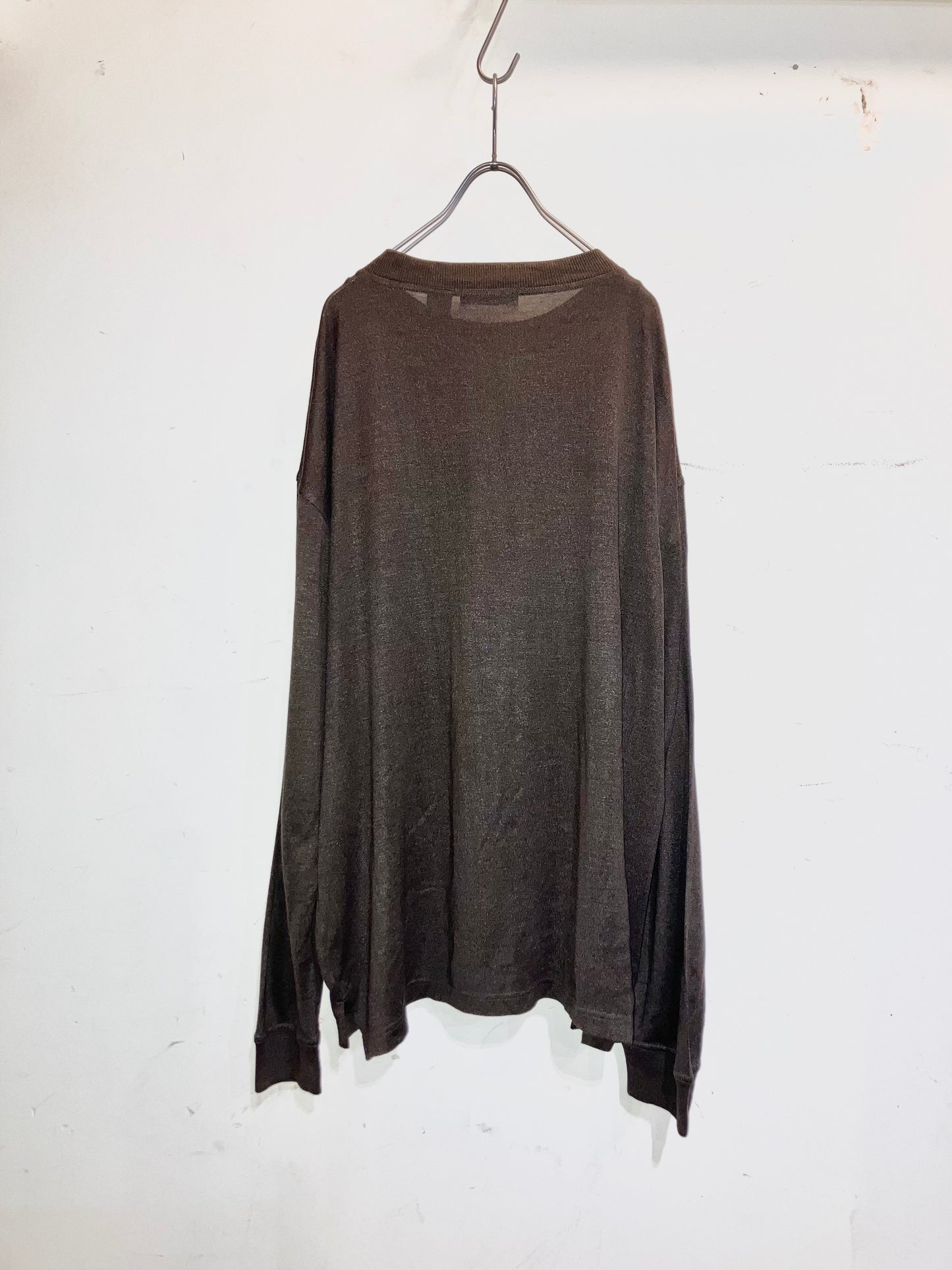 "JHANE BARNES" Old Oversized Silk Knit