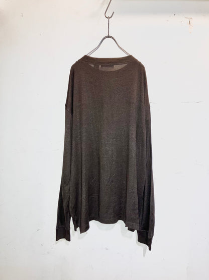 "JHANE BARNES" Old Oversized Silk Knit