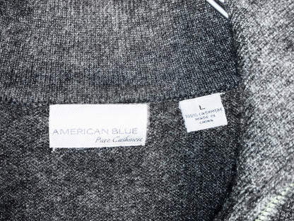 00s Half Zip Cashmere Knit