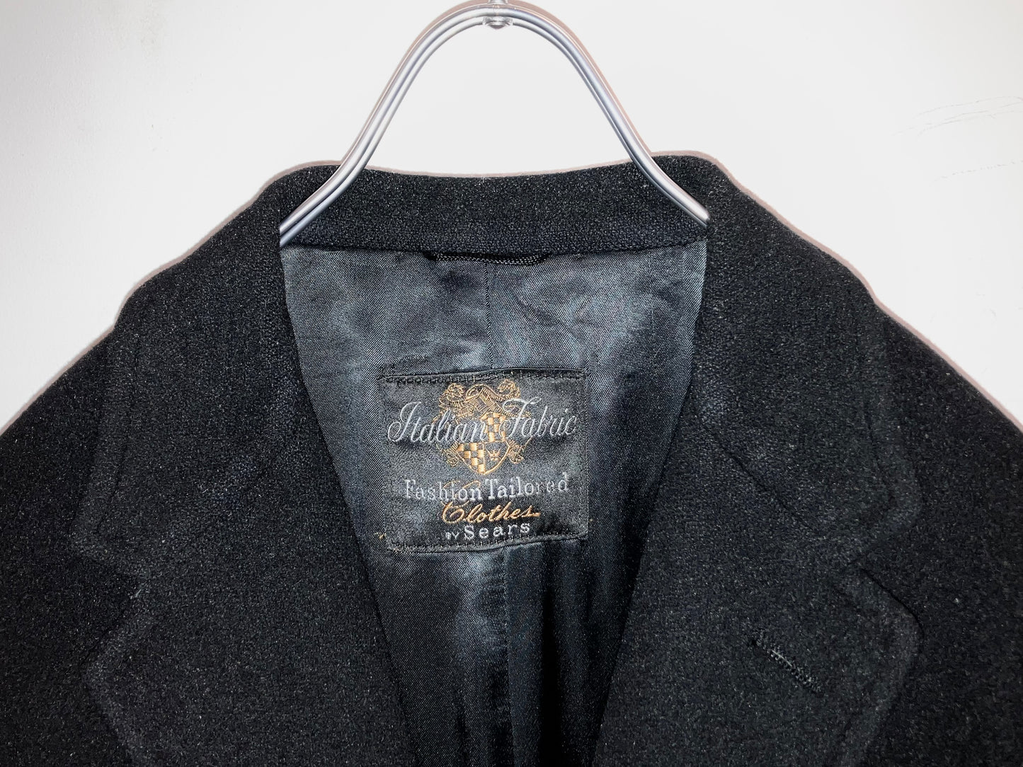 Vintage Wool Chesterfield Coat