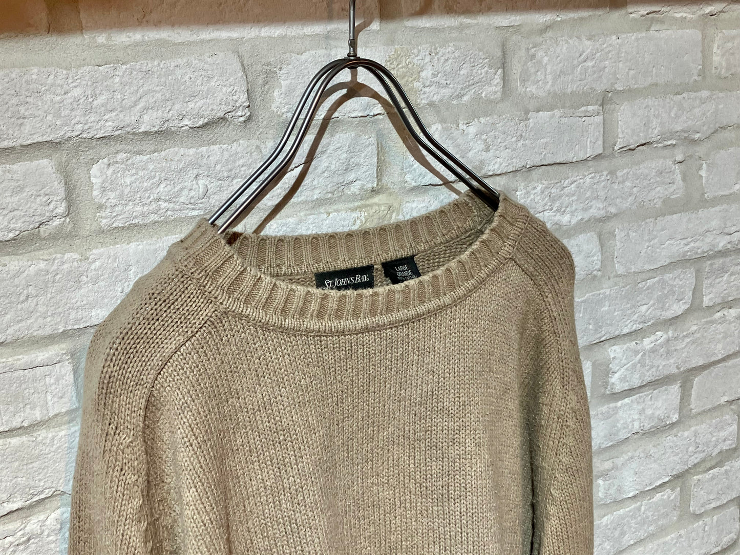 "ST.JOHN'S BAY" 00s Nice Color Cotton Knit