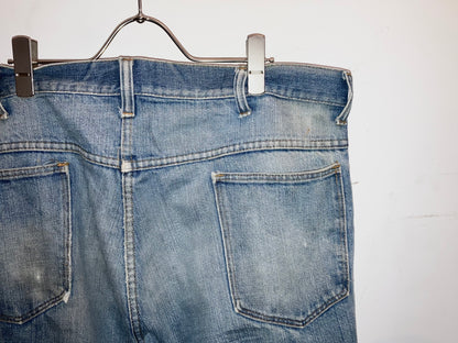 Vintage Wide Flare Denim Pants