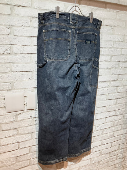 "Cloumbia" 00s Design Wide Denim Pants