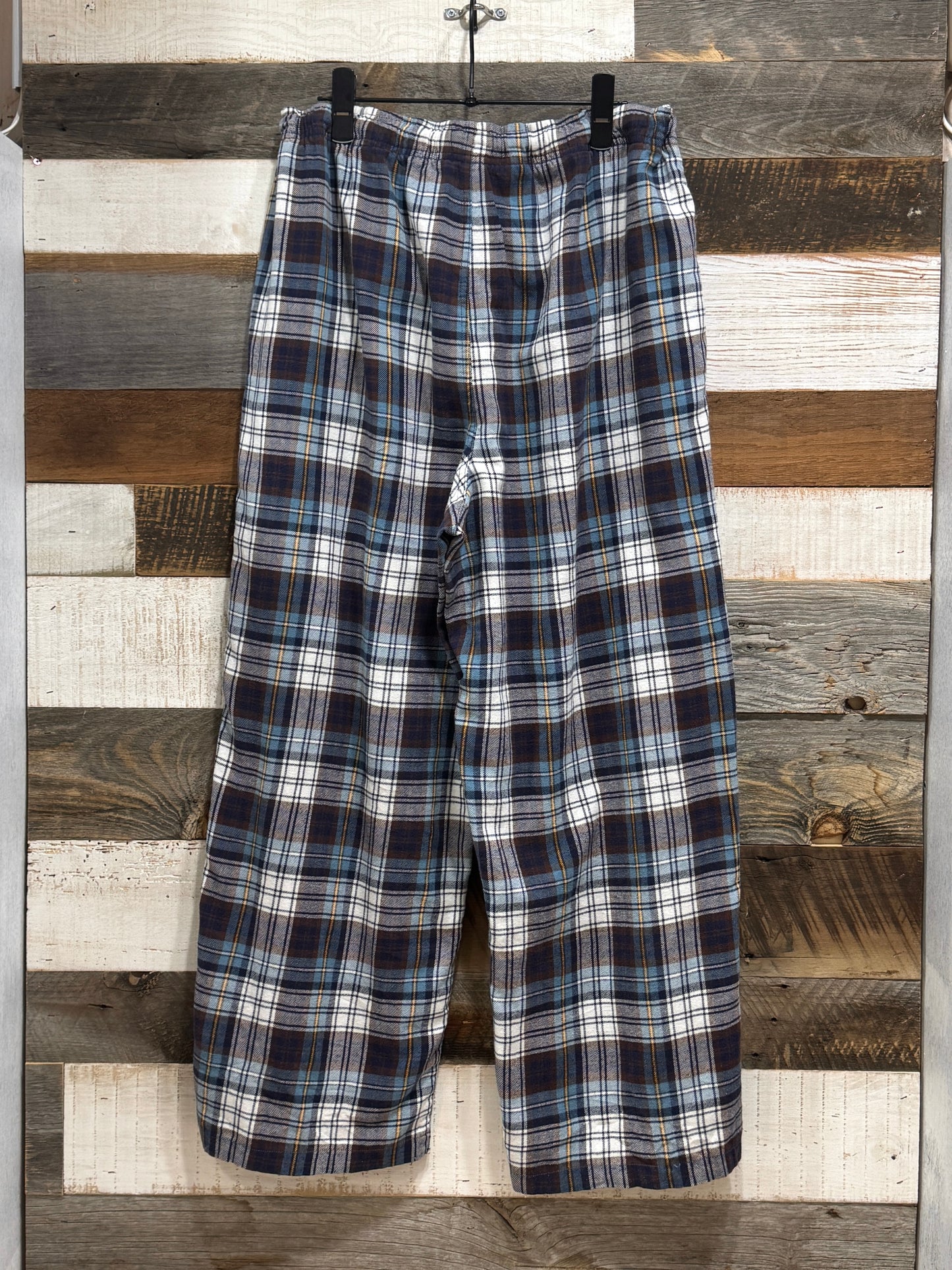Croft&Barrow Plaid Wide EZ Pants