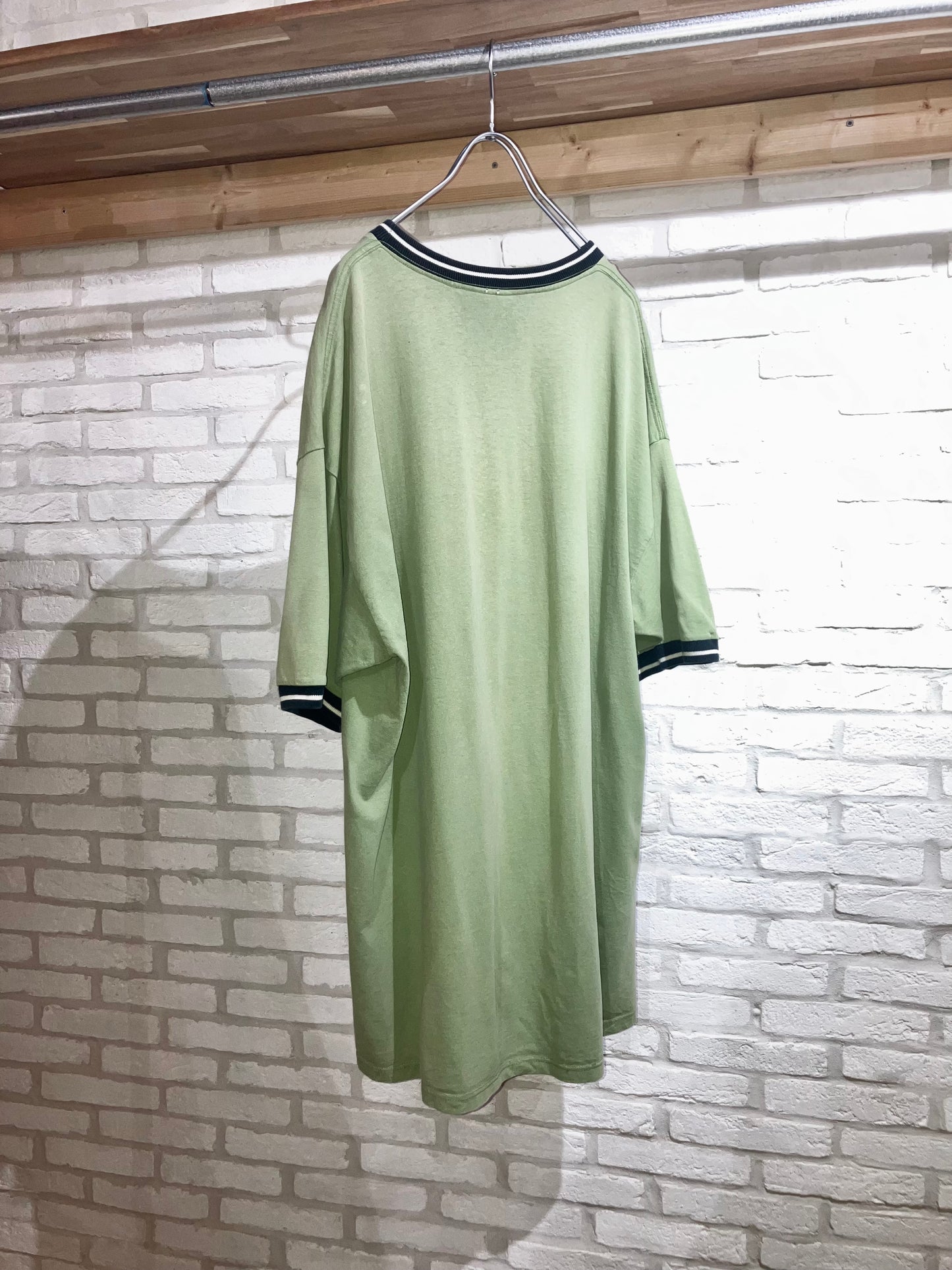 "NIKE" Old Oversized Design Ringer Tee