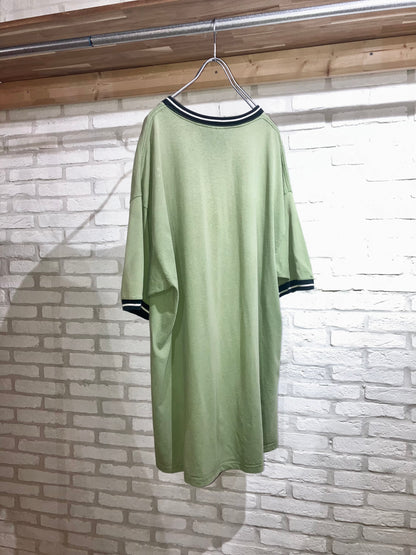"NIKE" Old Oversized Design Ringer Tee