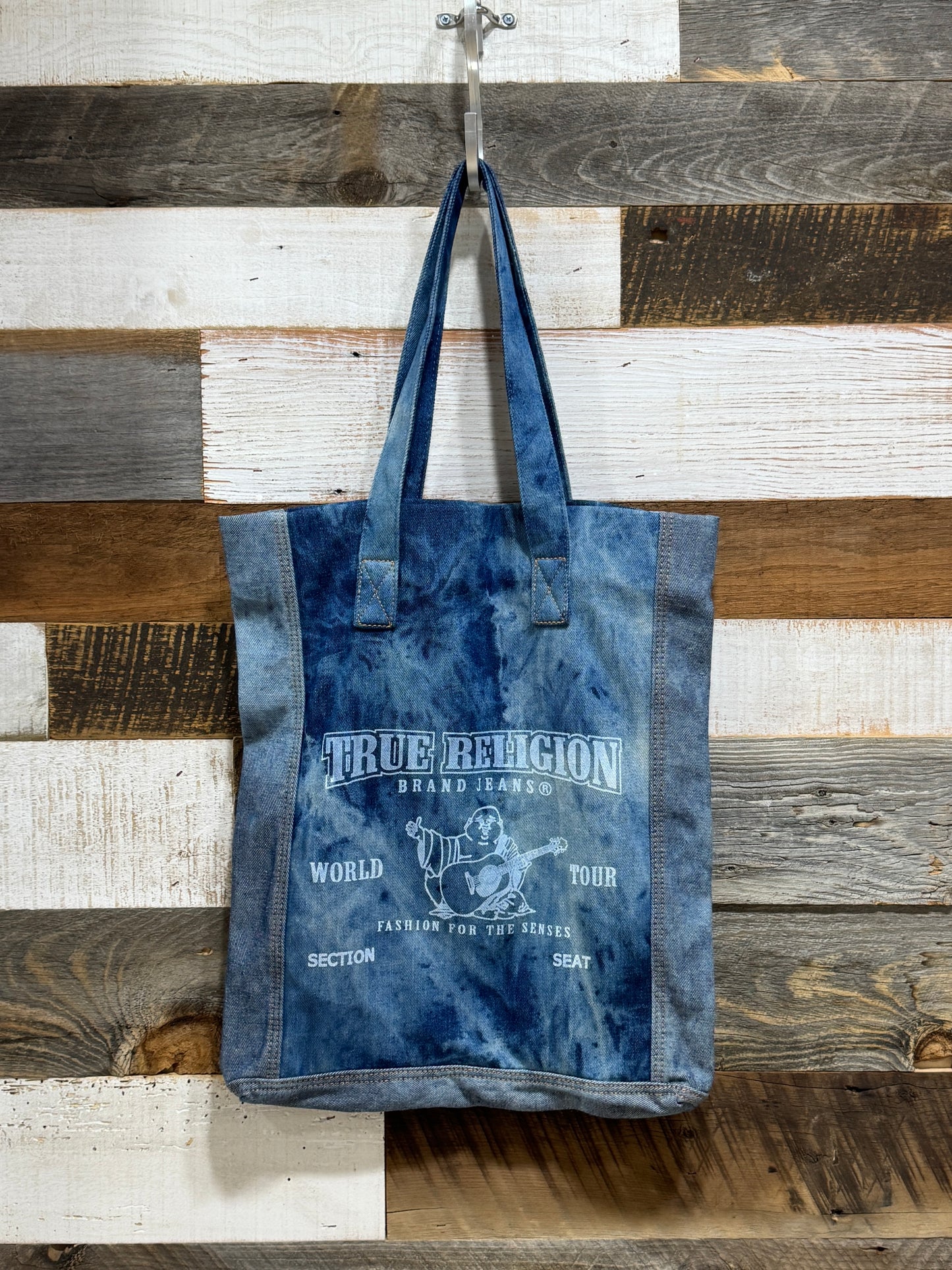 True Religion Denim Tote Bag