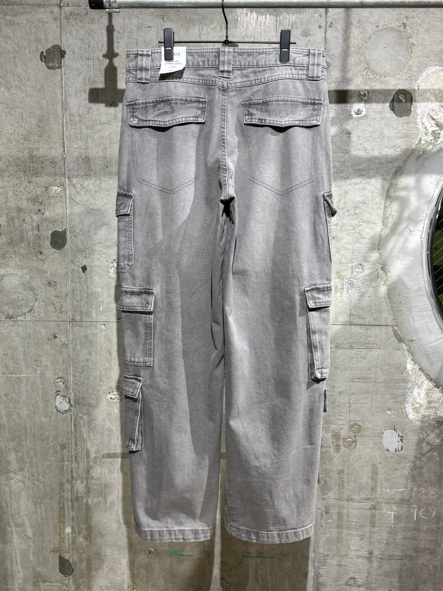 Grey 11 Pocket Cargos