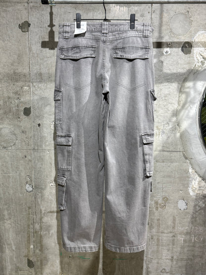 Grey 11 Pocket Cargos