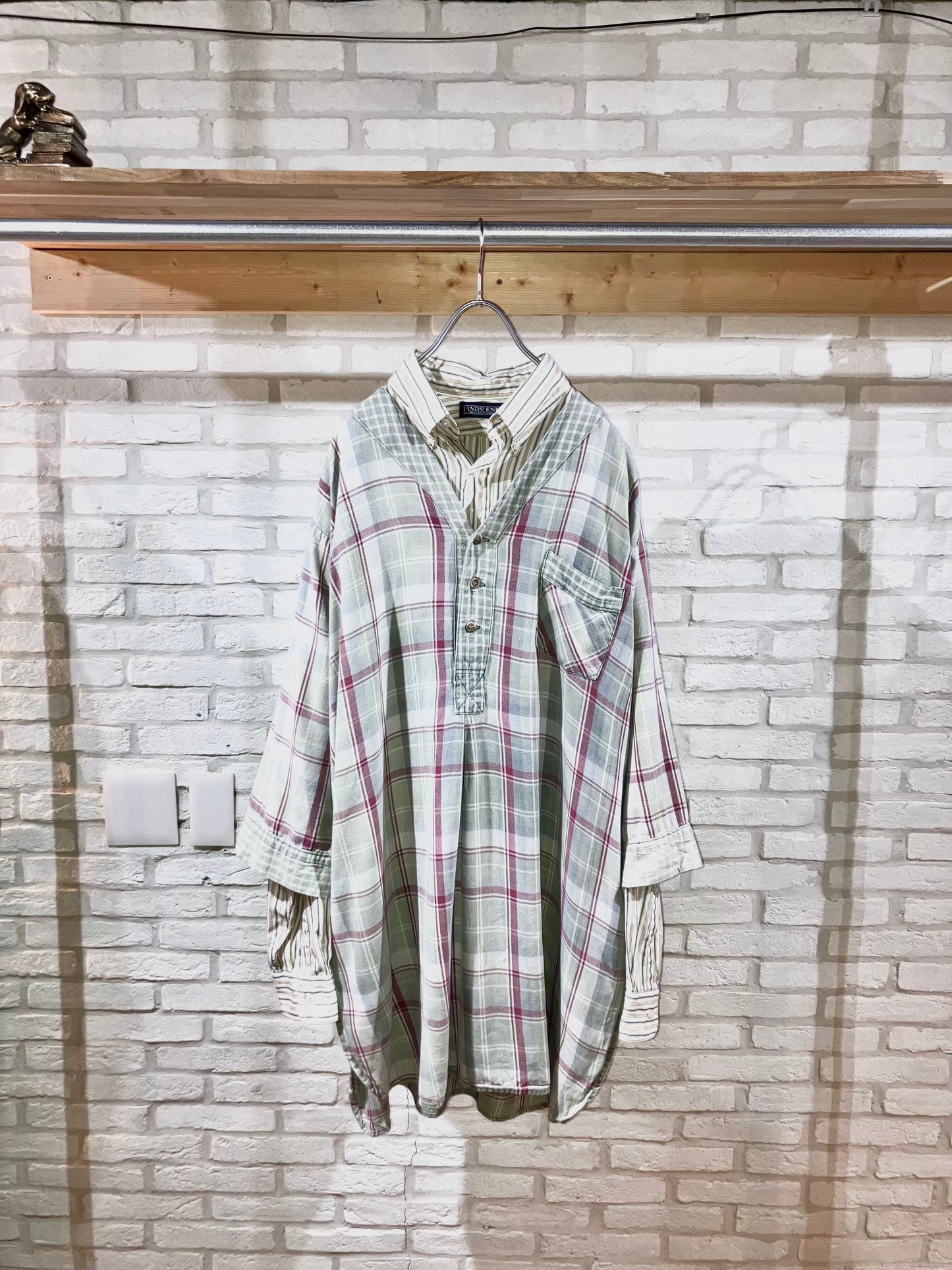 Old Pollover Check Shirt