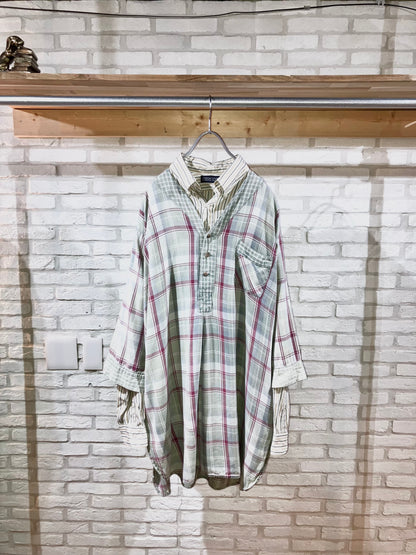 Old Pollover Check Shirt