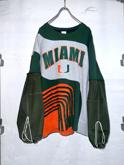 REMAKEBYK × Business as Usual Miami Circuit Crewneck