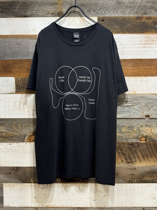 Music Venn Diagram Tee