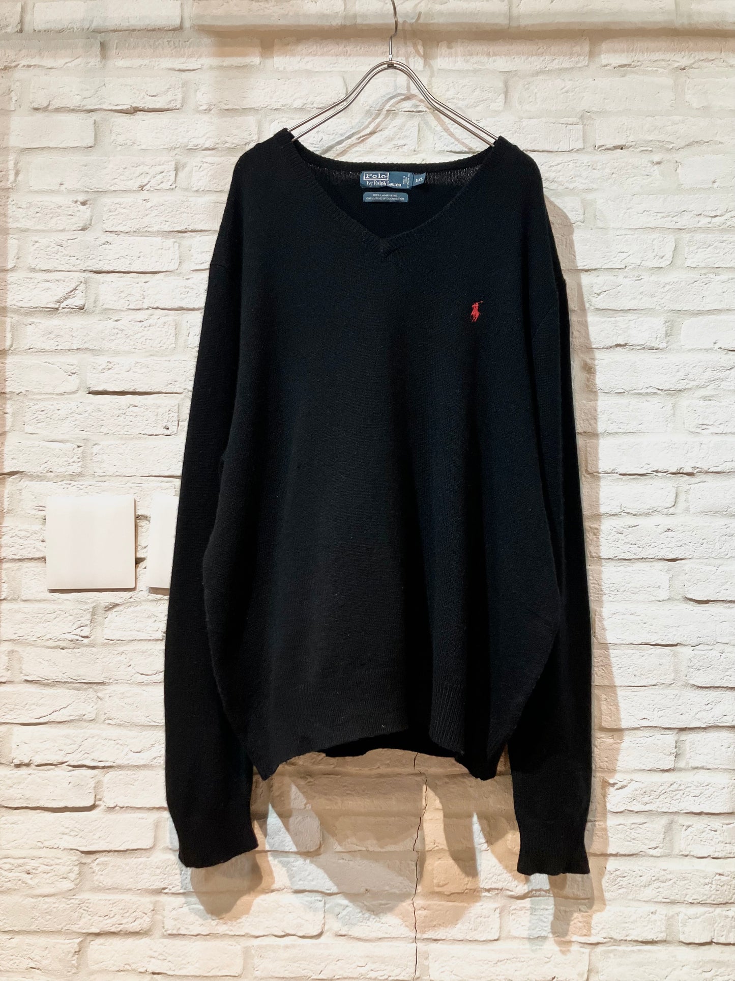 "Polo by Ralph Lauren" Old Oversized Lamds Wool Knit