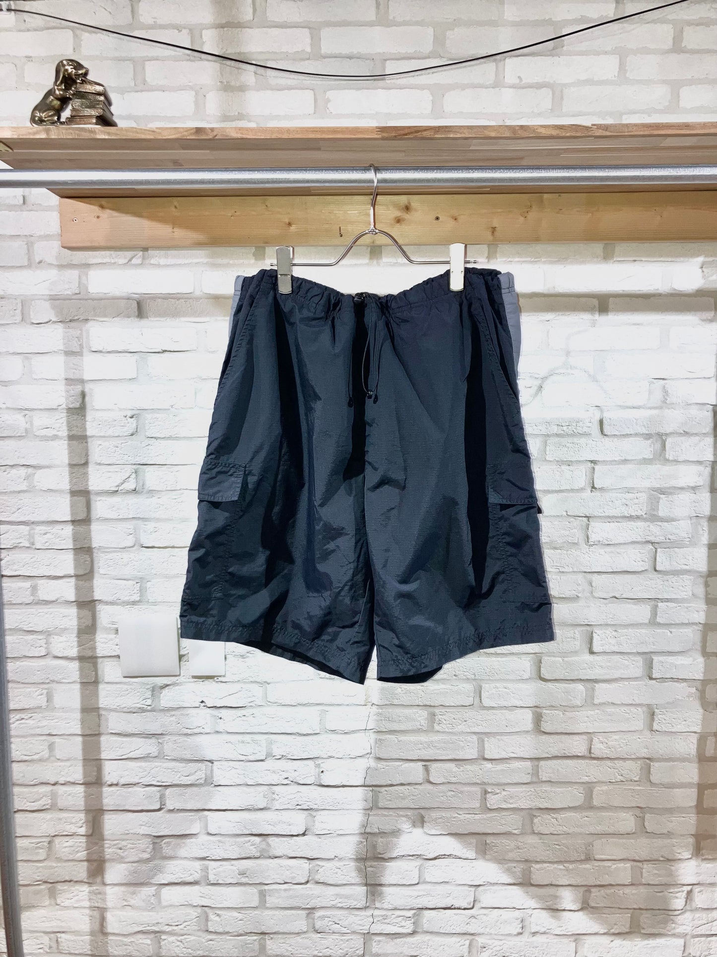 "NIKE" 00s Super Wide Nylon Shorts