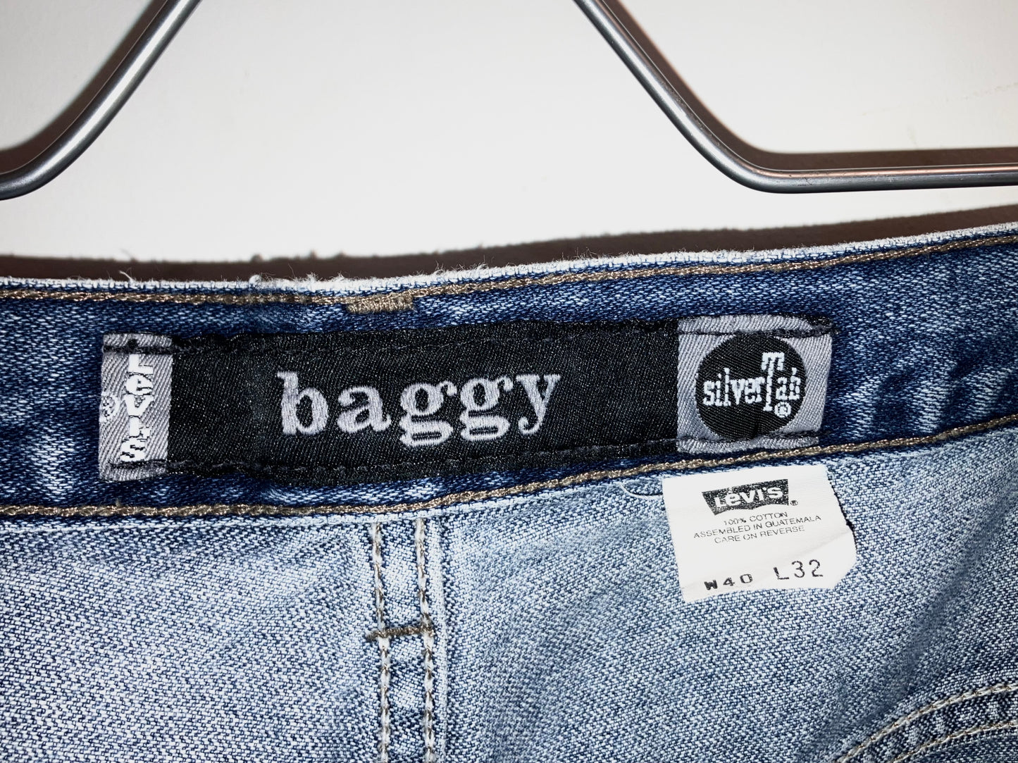 "Levi's SILVER TAB" Old Super Wide Denim Pants