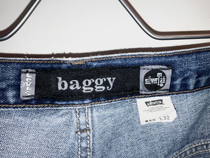 "Levi's SILVER TAB" Old Super Wide Denim Pants