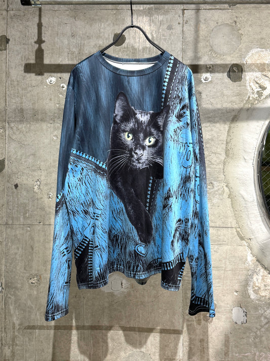 Cat Jersey LS Tee