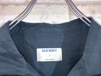 "OLD NAVY" 10s Design Rayon Shirt