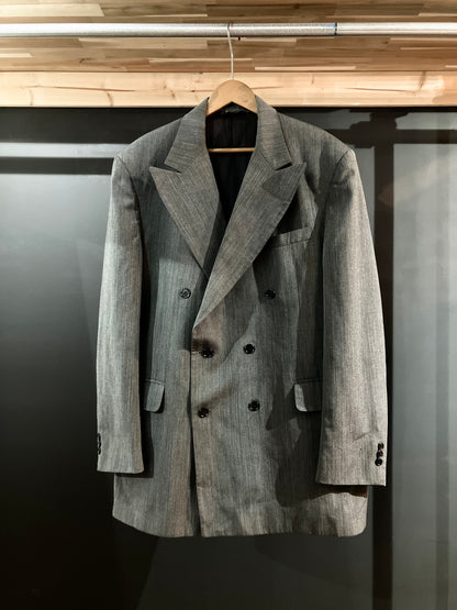 Vintage Double Breasted Stripe Suit