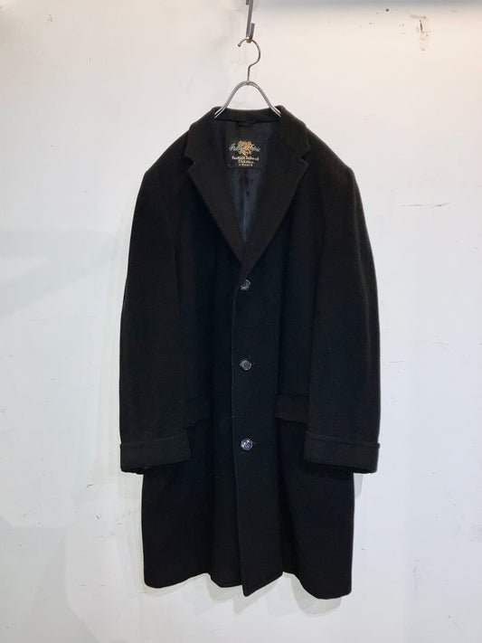 Vintage Wool Chesterfield Coat