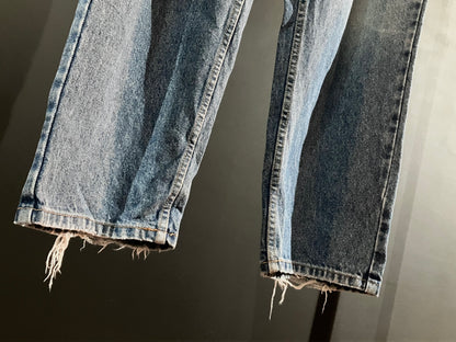 "Eddie Bauer" Old Wide Denim Pants
