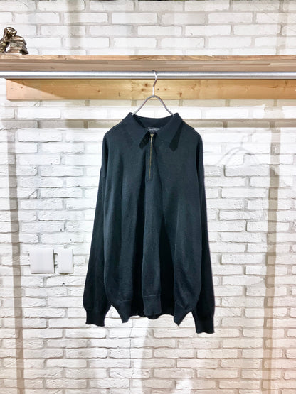 "BACHRACH" Old Design Knit Polo Shirt