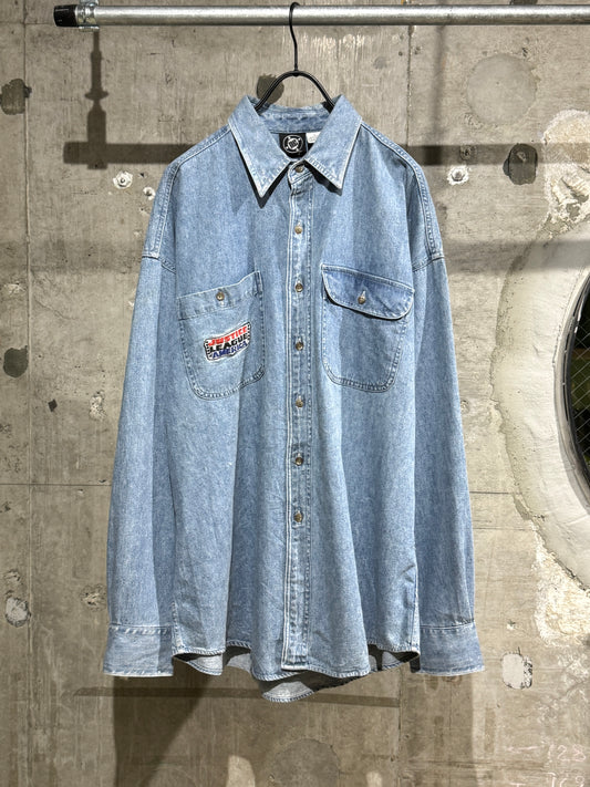 90s vintage DC Lightweight Denim Shirt