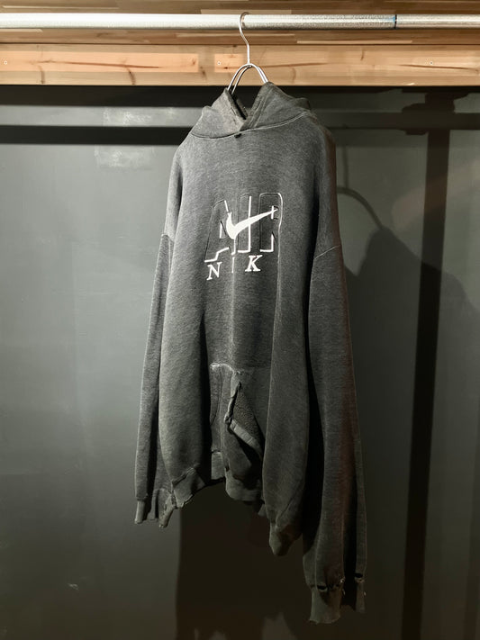 "NIKE" Old Beautiful Fading Hoodie