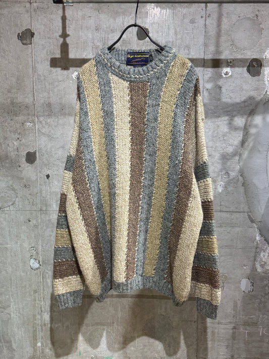 Old England made Wool Striped Sweater