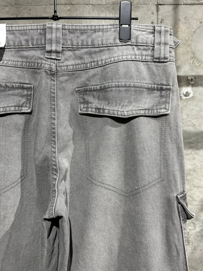 Grey 11 Pocket Cargos