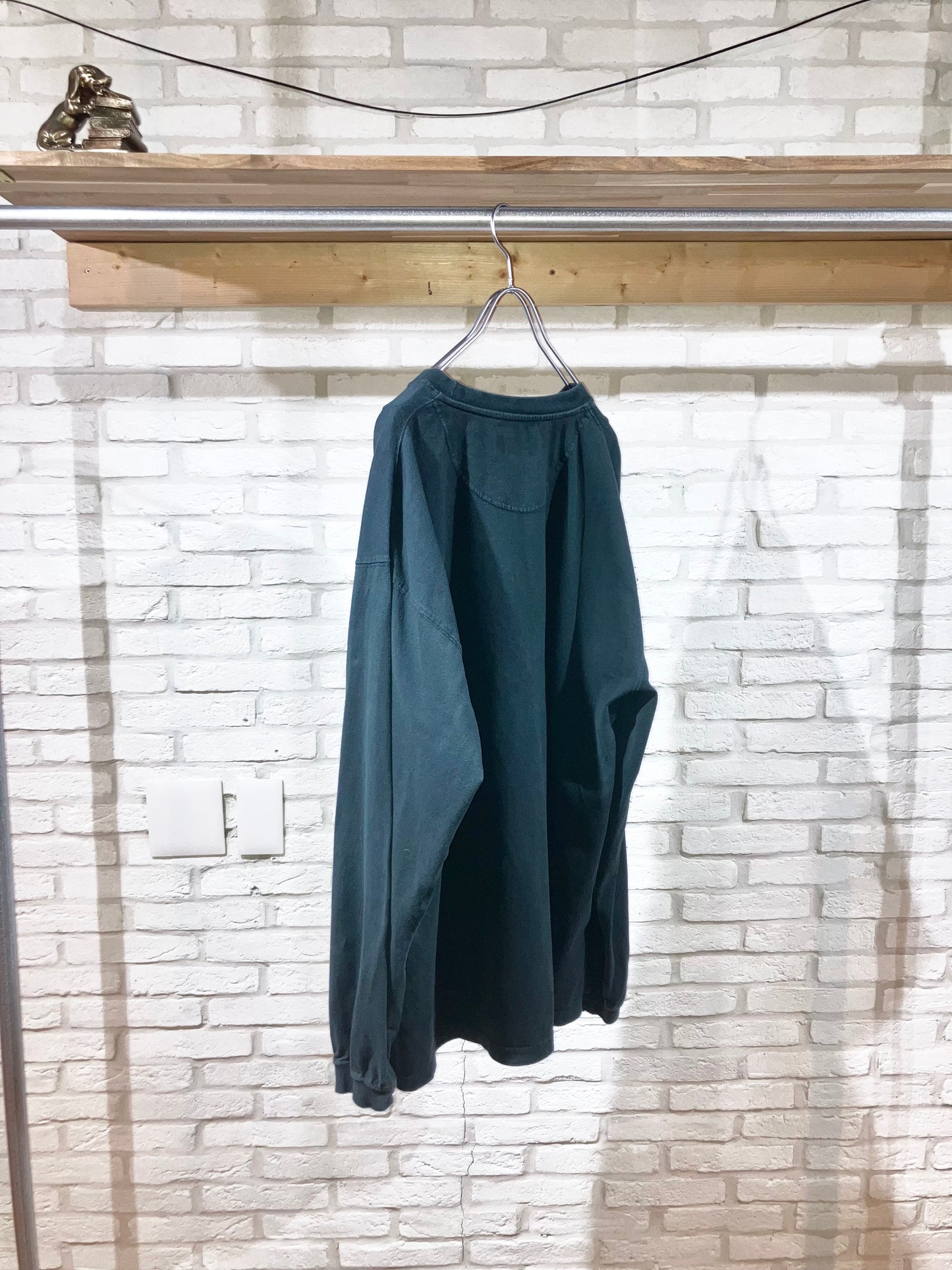 "BIG DOGS" Old Pocket LS Tee