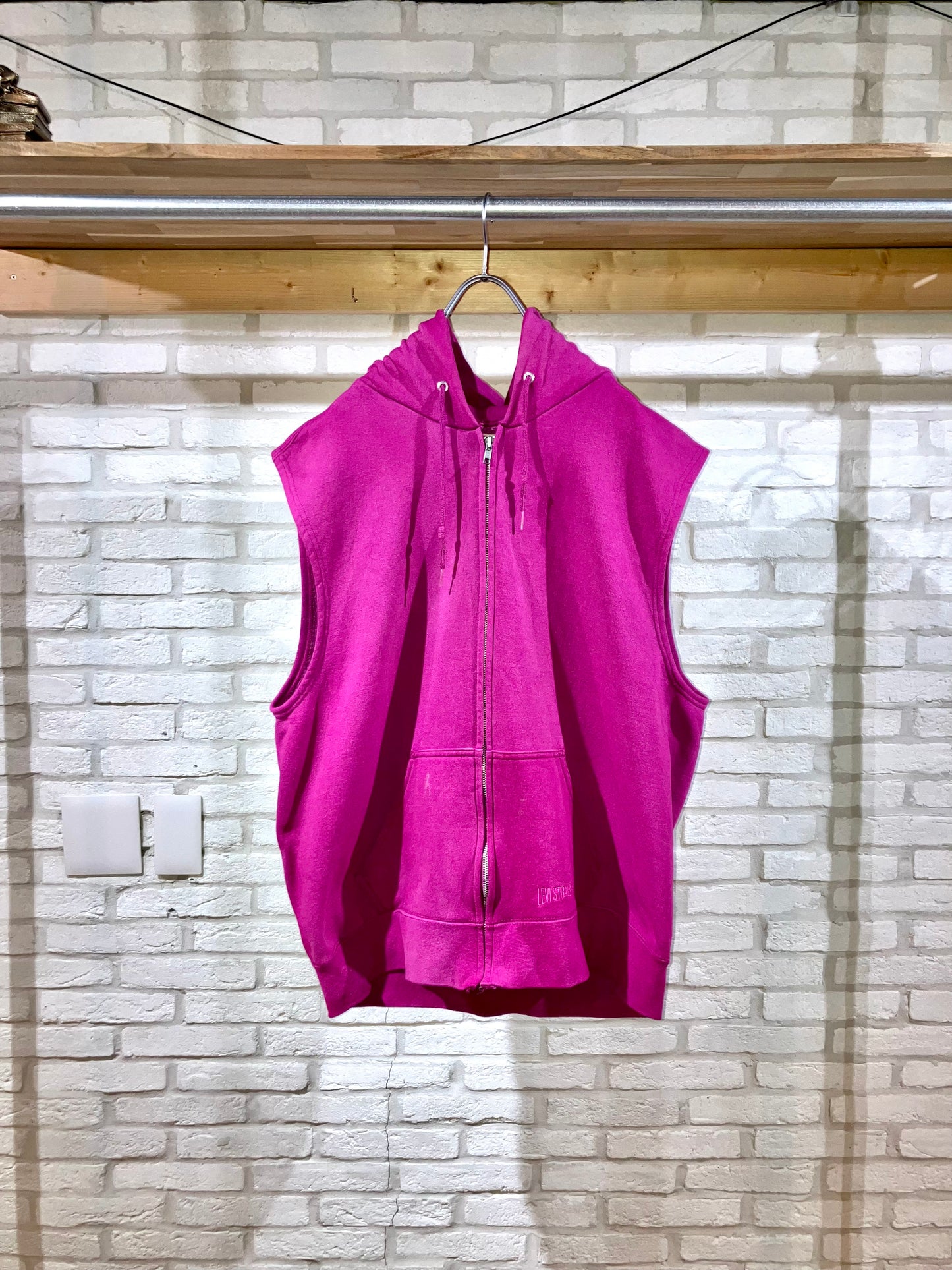 "Levi's" Old Zip Hoodie Vest