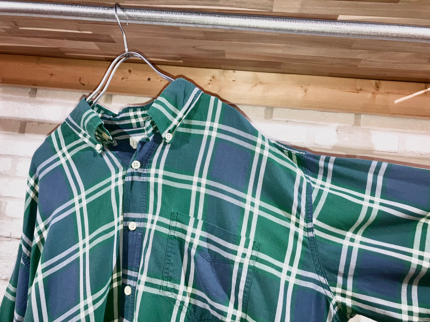 "J.CREW" Old Check Shirt