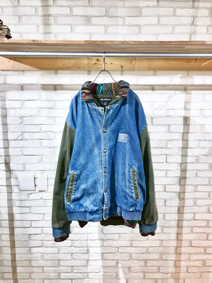Old Design Denim Blouson