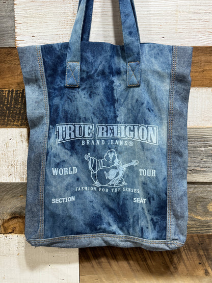 True Religion Denim Tote Bag