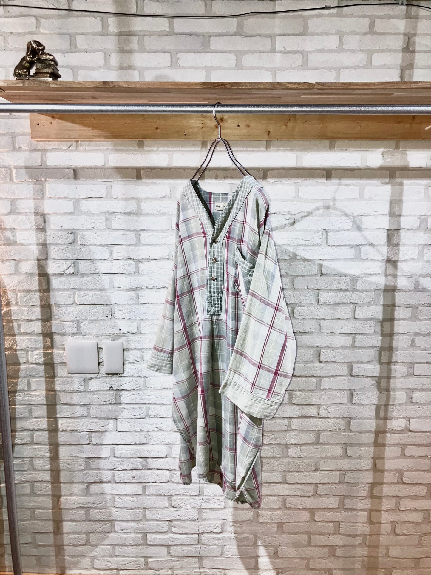 Old Pollover Check Shirt