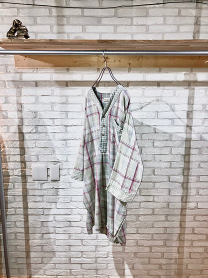 Old Pollover Check Shirt