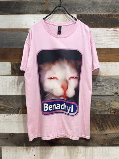 Benadryl Meme Cat Tee